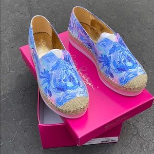 NIB Lilly Pulitzer marlo espadrille 8.5